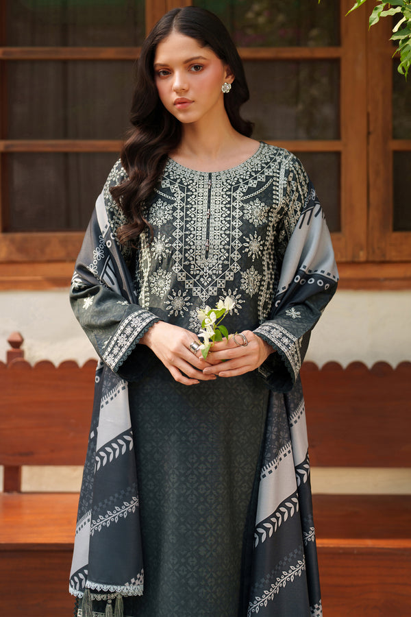 Farasha | Meline Premium Viscose 25 | Slate Gray - by Libasekhas UK - Registered Vendor of : Farasha - 100% Original Designer Dress