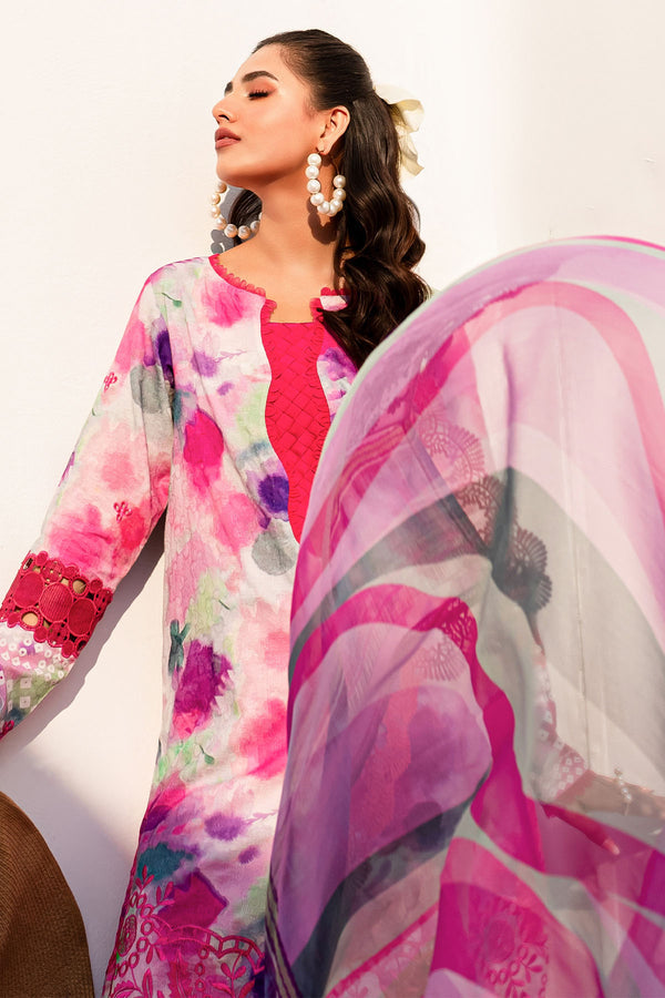 Nureh | Gardenia Lawn 24 | NSG-150 - by - Libasekhas UK - Registered Vendor of : Nureh - 100% Original Designer Dresss