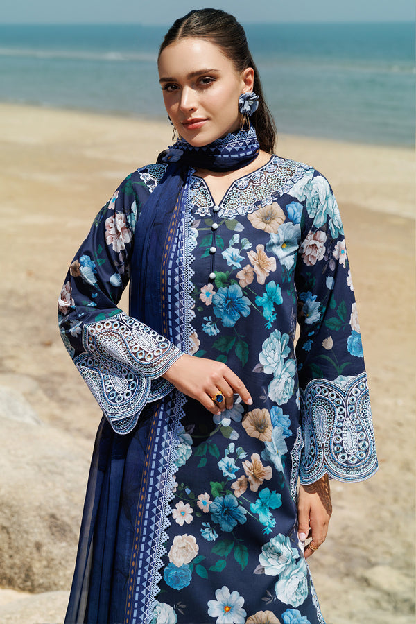 Farasha | Printed Essentials | Floral Blush - by - Libasekhas UK - Registered Vendor of : Farasha - 100% Original Designer Dresss