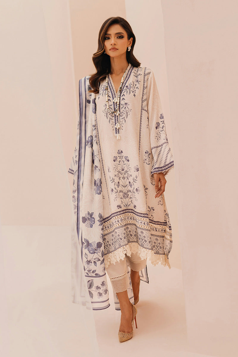 Mina Hasan | Signature Pret | Blue Hue - by Libasekhas - Registered Vendor of : Mina Hasan - 100% Original Designer Dress