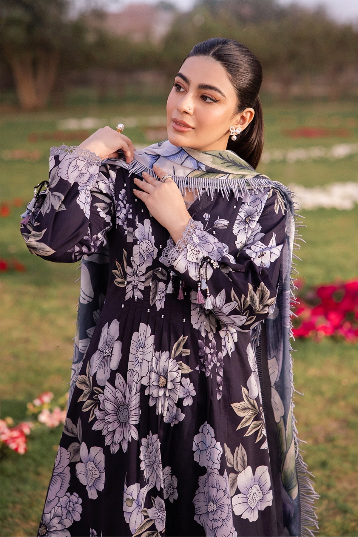 Alizeh | Sheen Lawn Prints 24 | CALLA - by - Libasekhas UK - Registered Vendor of : Alizeh - 100% Original Designer Dresss