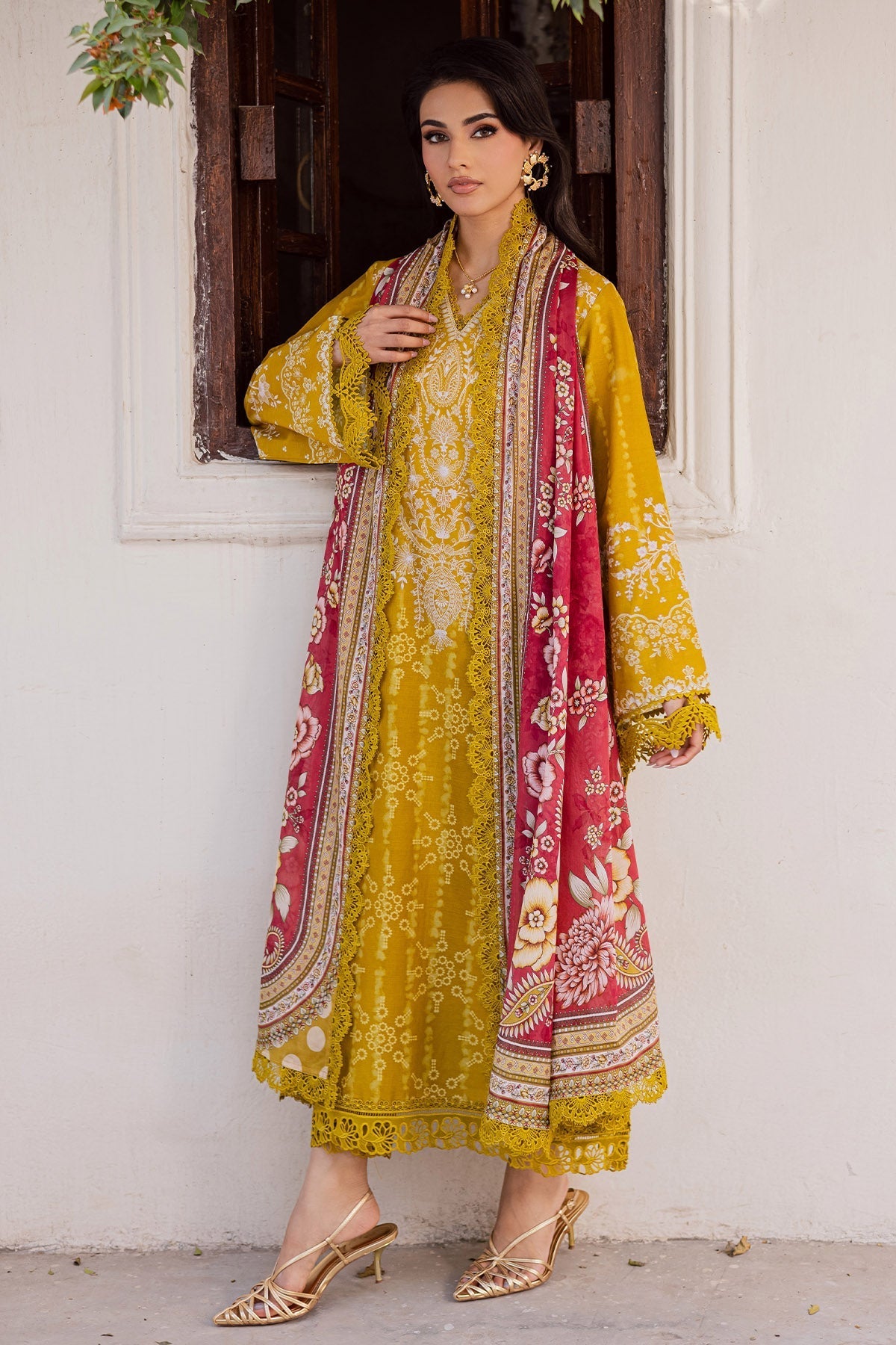 Nureh | Rania Prints | NR-01 - by Libasekhas UK - Registered Vendor of : Nureh - 100% Original Designer Dress