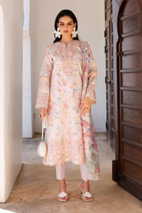 Aabyaan | Shezlin Chikankari 26 | SERENE (AZ-04) - by Libasekhas UK - Registered Vendor of : Aabyaan - 100% Original Designer Dress
