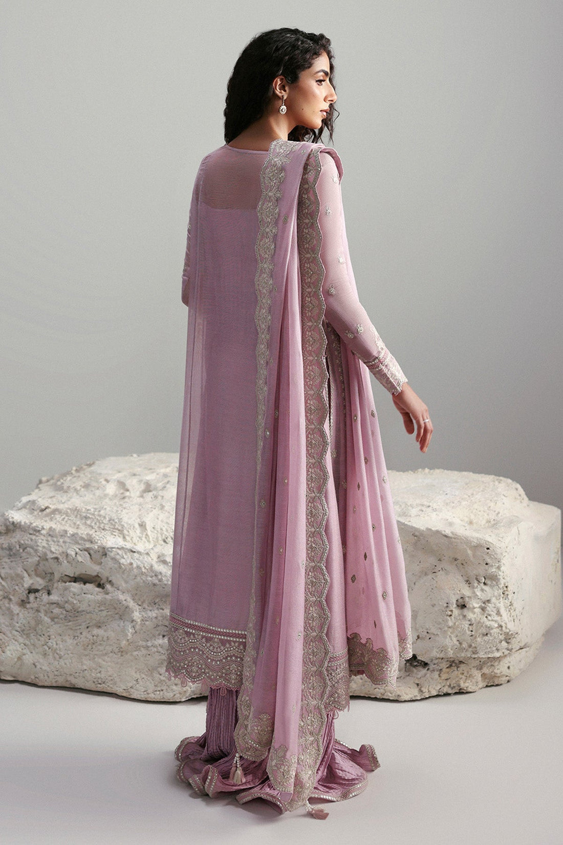 Afrozeh | Slate Ready to Wear | Elowen - by Libasekhas UK - Registered Vendor of : Afrozeh - 100% Original Designer Dress