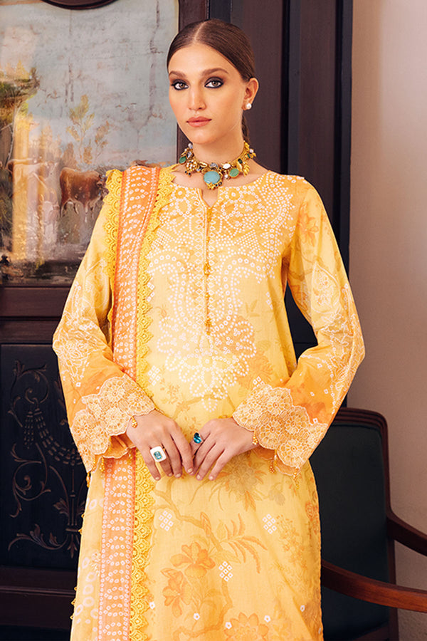 Nureh | Gardenia Lawn 24 | NSG-117 - by - Libasekhas UK - Registered Vendor of : Nureh - 100% Original Designer Dresss