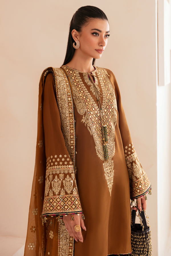 Jazmin | Formals Collection | Raw Silk UR-7037 - by - Libasekhas UK - Registered Vendor of : Jazmin - 100% Original Designer Dresss