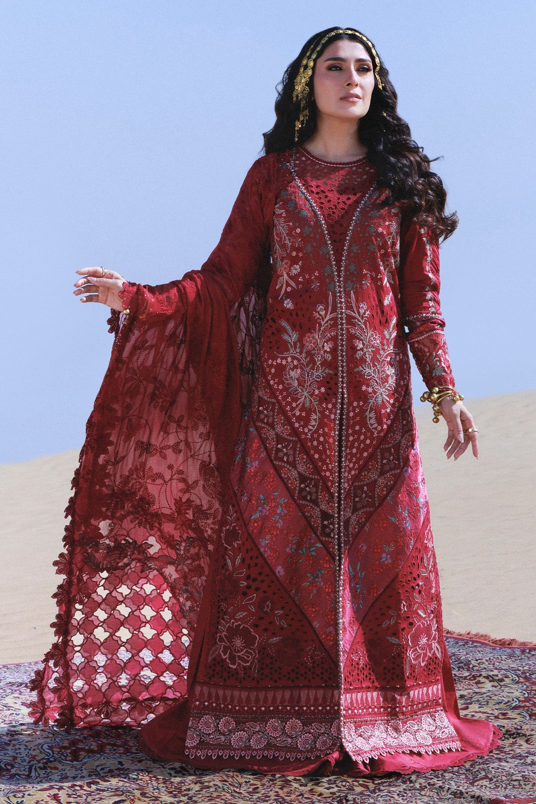 Nureh | Aman Luxe | Kiraz NE-230 - by Libasekhas UK - Registered Vendor of : Nureh - 100% Original Designer Dress