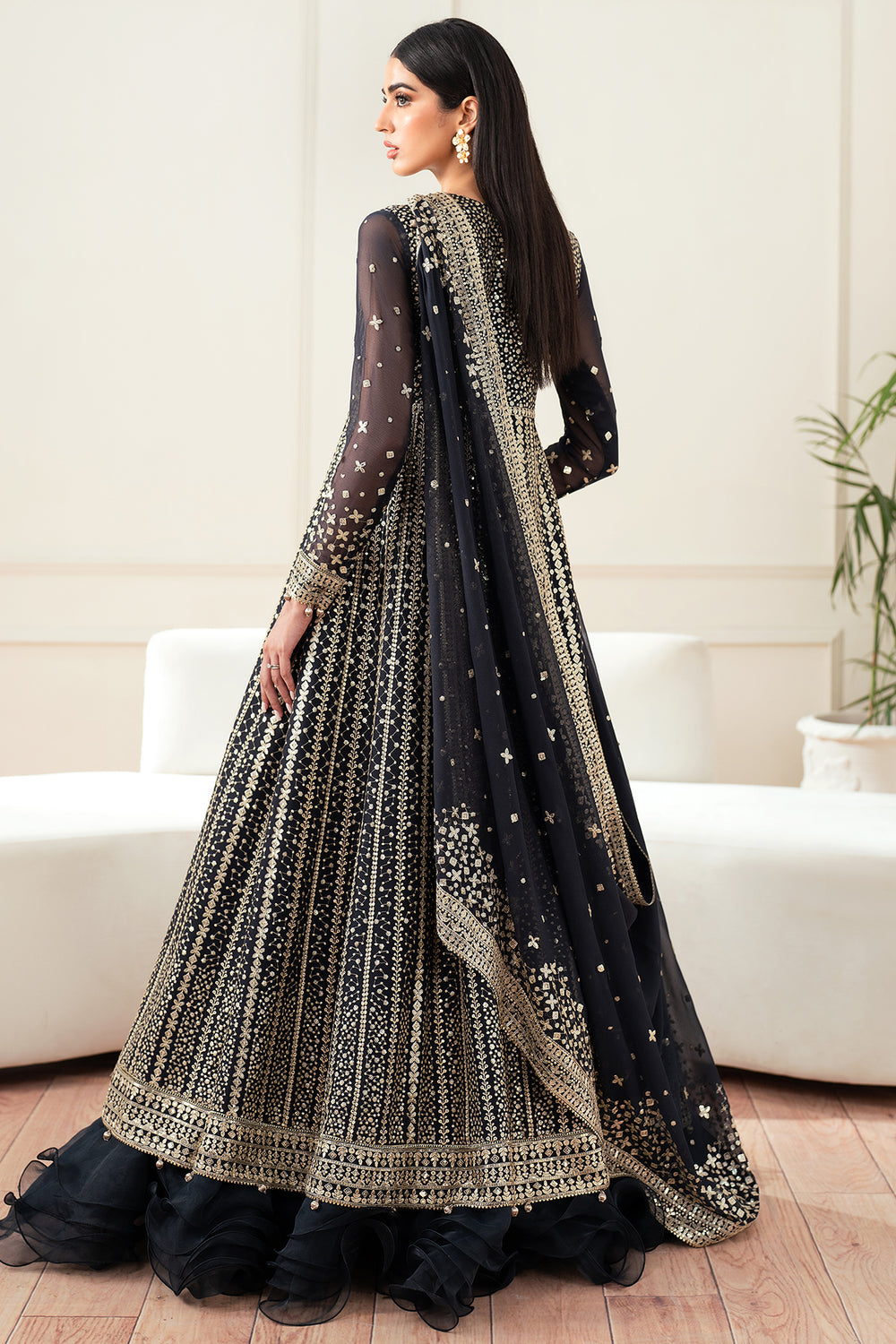 Farasha | Essence Formals 25 | Midnight Navy - by Libasekhas UK - Registered Vendor of : Farasha - 100% Original Designer Dress