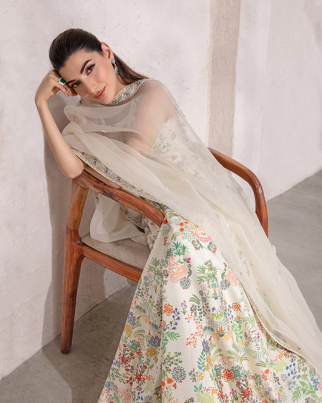 Faiza Saqlain | Lenora Luxury Pret | Floretta - by - Libasekhas UK - Registered Vendor of : Faiza Saqlain - 100% Original Designer Dresss