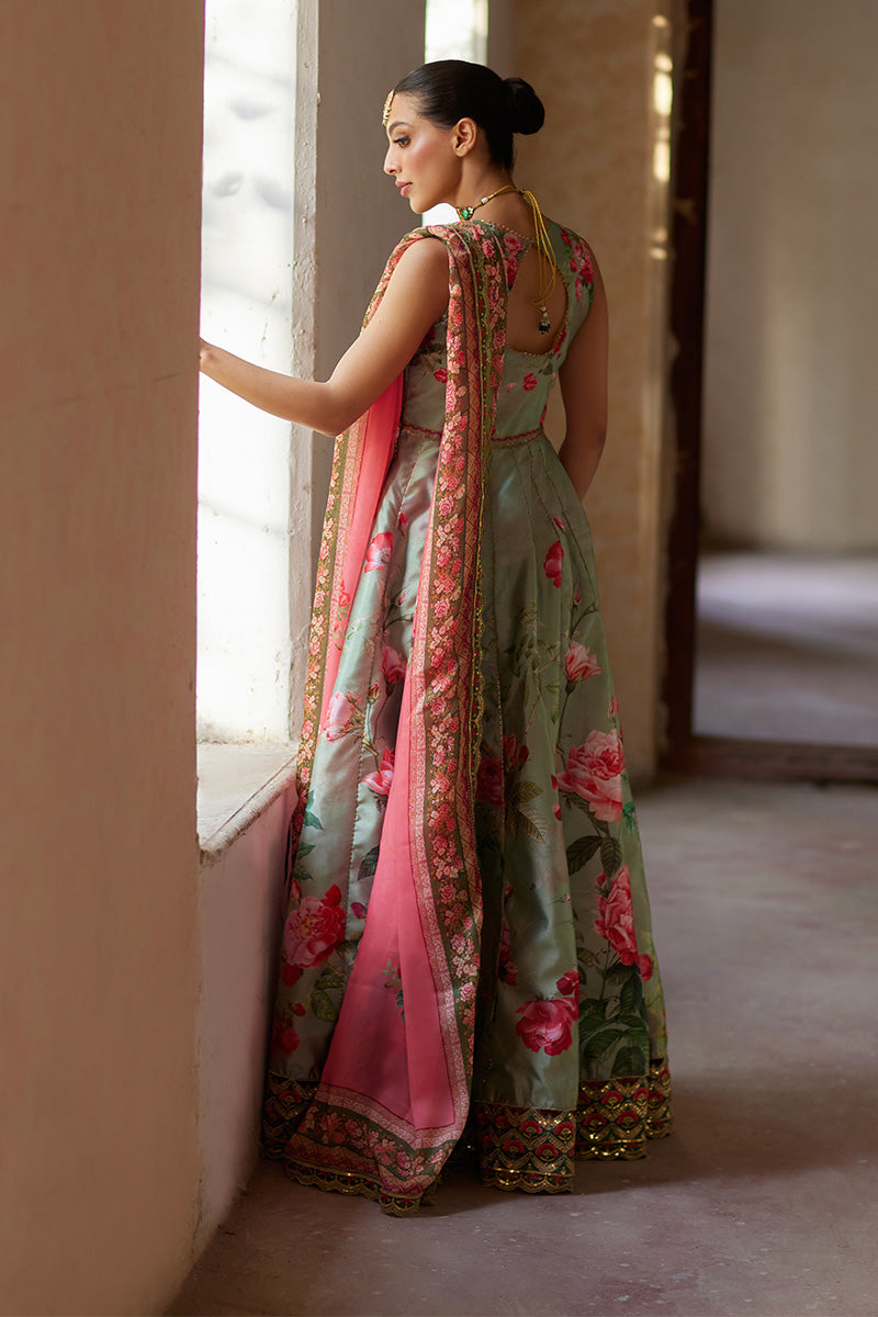 Mina Hassan | Formal Dholki Collection | Amira - by - Libasekhas UK - Registered Vendor of : Mina Hassan - 100% Original Designer Dresss