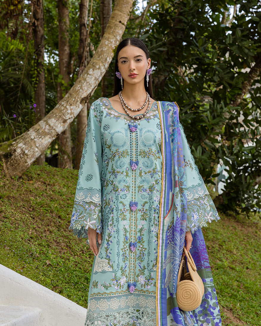 Esmel | Mon Tresor Luxe Lawn 26 | Memento Vivere - by Libasekhas UK - Registered Vendor of : Esmel - 100% Original Designer Dress