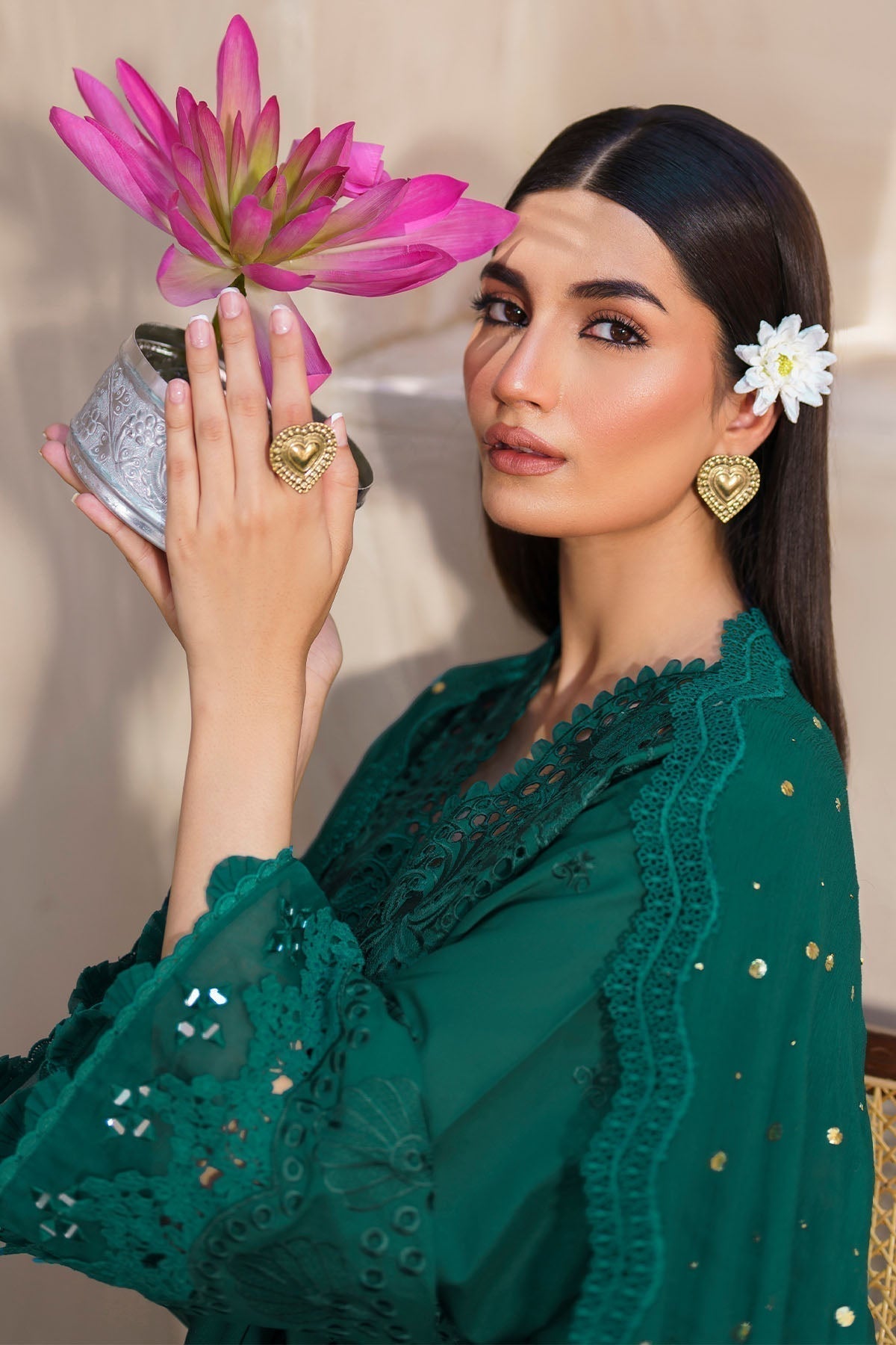 Nureh | Bazaar Lawn | NS-135 - by - Libasekhas UK - Registered Vendor of : Nureh - 100% Original Designer Dresss