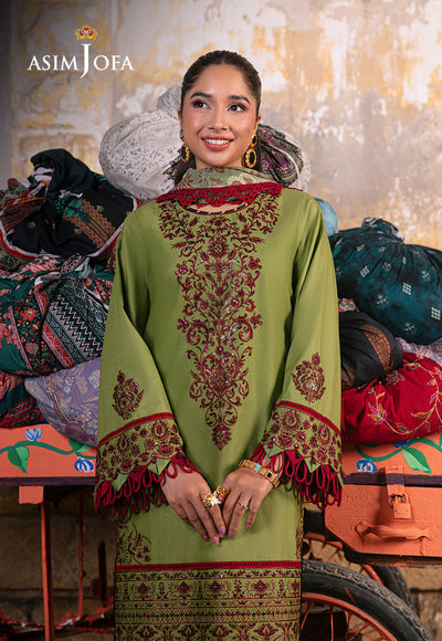 Asim Jofa | Embroidered Lawn Collection | AJAR-33 - by - Libasekhas UK - Registered Vendor of : Asim Jofa - 100% Original Designer Dresss