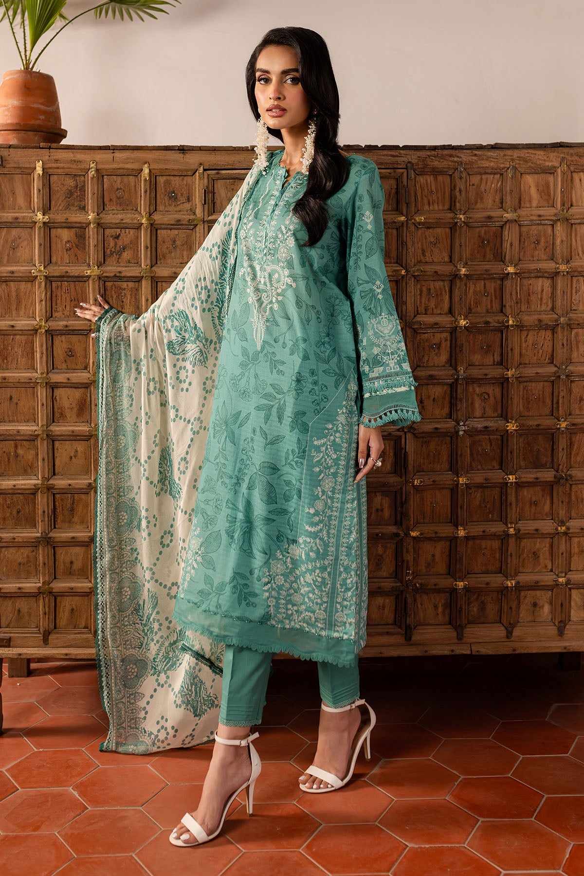 Nureh | Printed lawn 25 | SP-139 - by - Libasekhas UK - Registered Vendor of : Nureh - 100% Original Designer Dresss