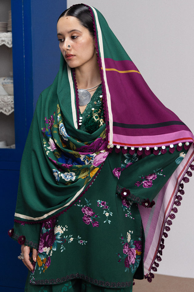 Zara ShahJahan | Coco Prints Winter 26 | Katya-9B - by Libasekhas UK - Registered Vendor of : Zara ShahJahan - 100% Original Designer Dress