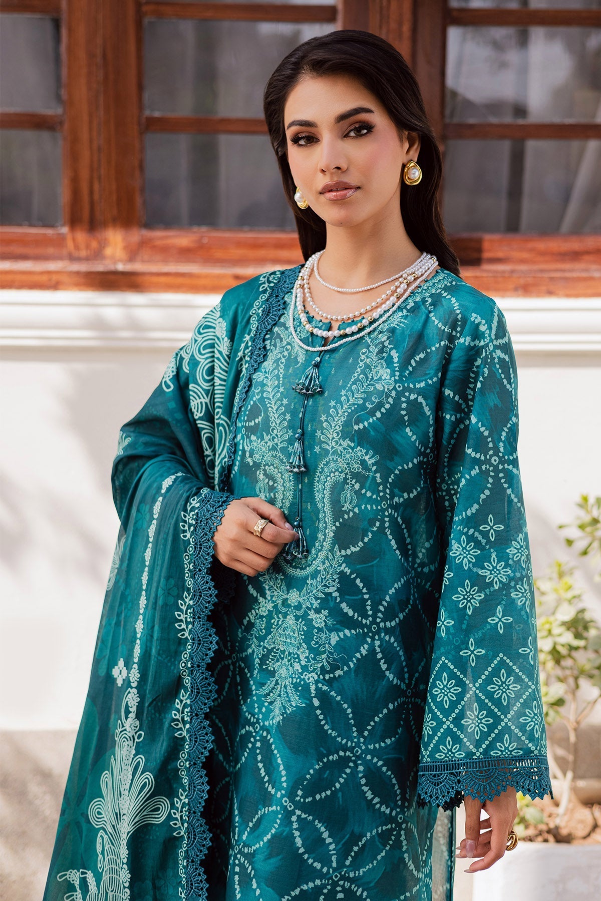 Nureh | Rania Prints | NR-04 - by Libasekhas UK - Registered Vendor of : Nureh - 100% Original Designer Dress