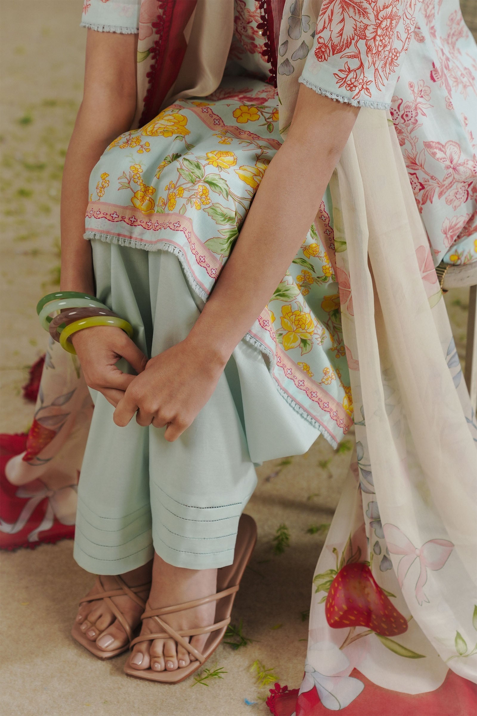 Zara Shahjahan | Coco Prints 26 | Elvo-4B - by Libasekhas UK - Registered Vendor of : Zara Shahjahan - 100% Original Designer Dress
