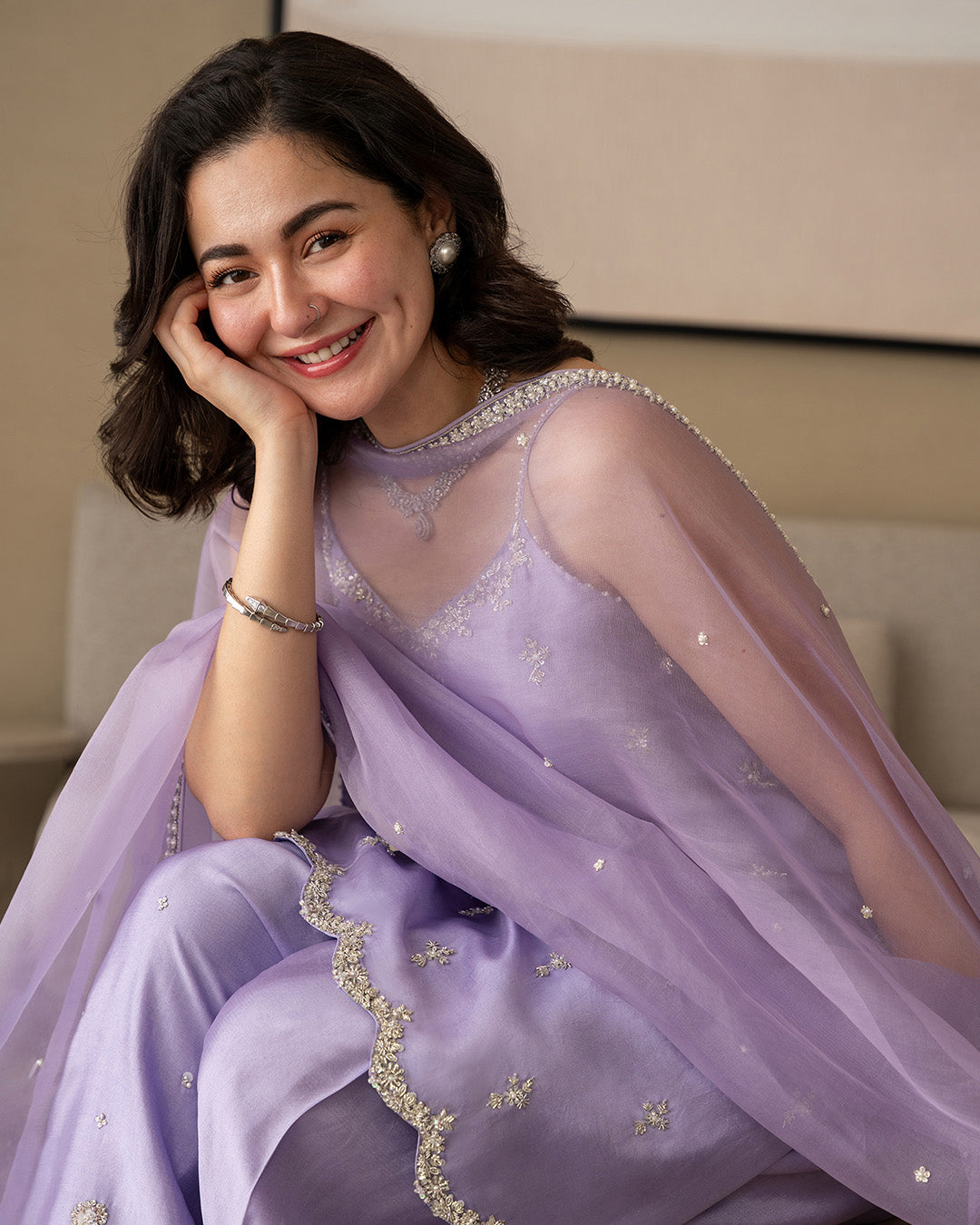 faiza saqlain purple dress Aria Faiza Saqlain