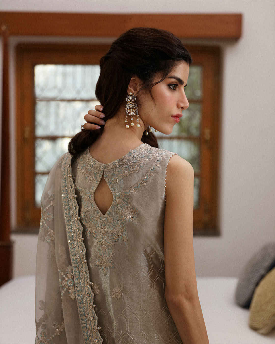 Faiza Saqlain | Mehermah Luxe Formals | Damaris - by - Libasekhas UK - Registered Vendor of : Faiza Saqlain - 100% Original Designer Dresss