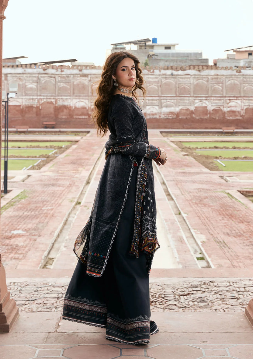 Kahf Premium | Prints Collection 26 | KPS-5A GUL-E-SIYAH - by Libasekhas - Registered Vendor of : Kahf Premium - 100% Original Designer Dress