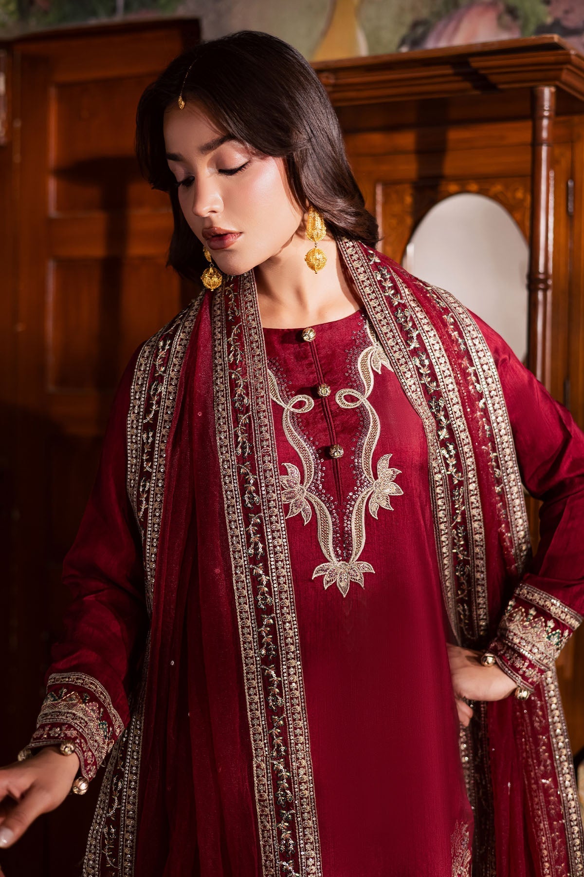 Nureh | Nur Mahal | NE-193 - by Libasekhas UK - Registered Vendor of : Nureh - 100% Original Designer Dress