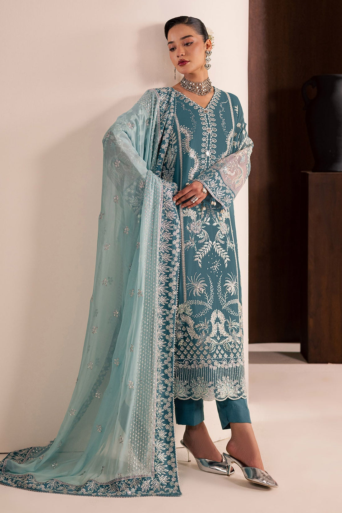 Nureh | Fancy Formal | NP-773 - by Libasekhas UK - Registered Vendor of : Nureh - 100% Original Designer Dress