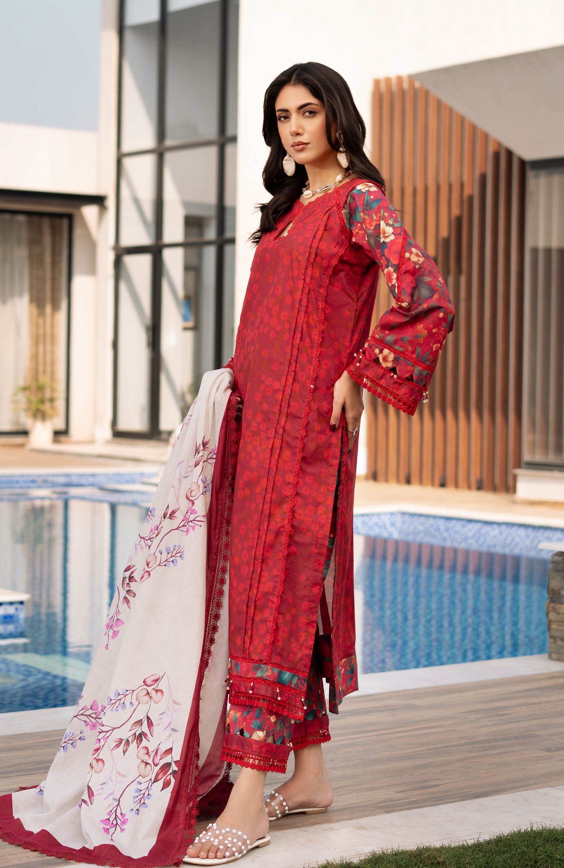 Alzohaib | Premium Prints 25 | AZP-25-05 - by - Libasekhas UK - Registered Vendor of : Alzohaib - 100% Original Designer Dresss