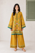 Saad Shaikh | Ease Fall Edit 26 | D-08 Co-ord Set Mustard - by Libasekhas UK - Registered Vendor of : Saad Shaikh - 100% Original Designer Dress