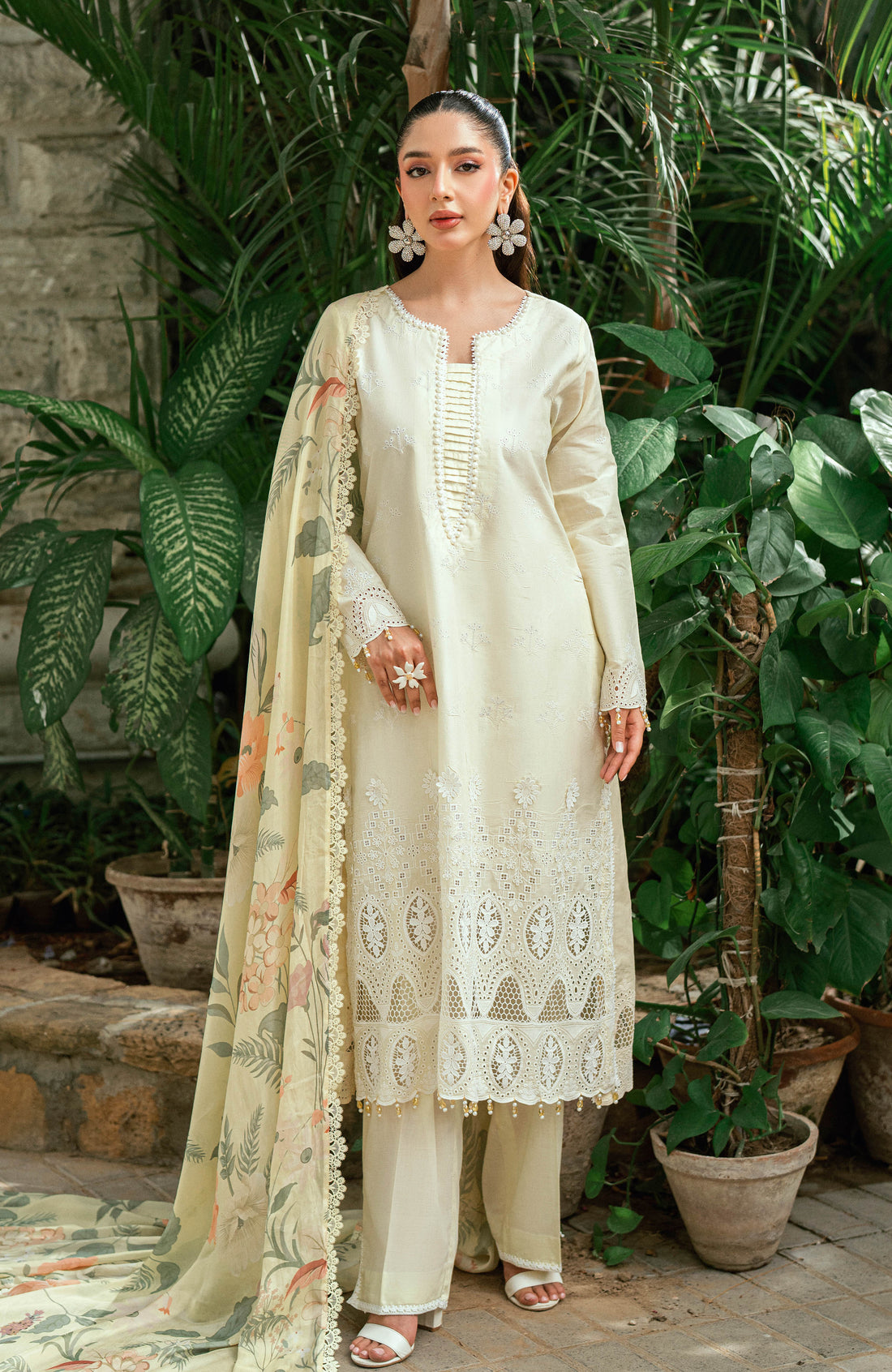 Al zohaib | Laserkari Premium Edition 25 | LKP-25-05 D - by Libasekhas UK - Registered Vendor of : Al zohaib - 100% Original Designer Dress
