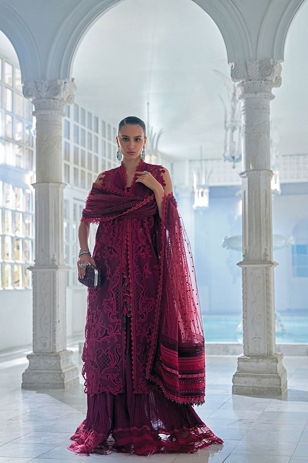 Sobia Nazir | Luxury Lawn Eid 26 | 5A - by Libasekhas UK - Registered Vendor of : Sobia Nazir - 100% Original Designer Dress
