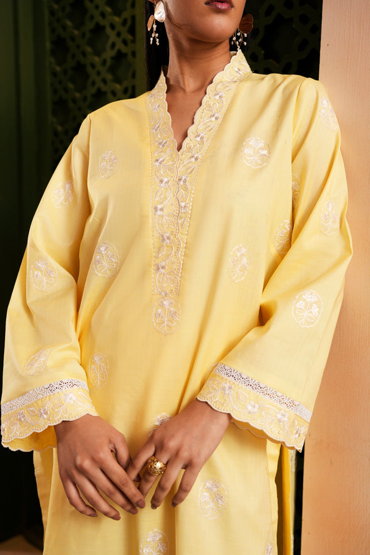 Marjjan | Leya Collection | MBL-100 (YELLOW) - by Libasekhas - Registered Vendor of : Marjjan - 100% Original Designer Dress