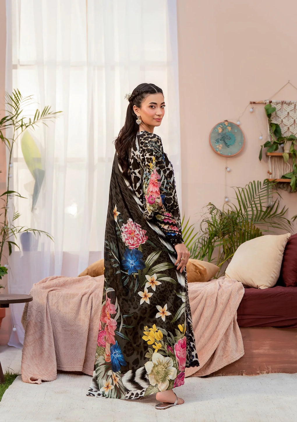 Elaf Premium | Prints 25 | EPS-4B NOIR ESSENCE - by - Libasekhas UK - Registered Vendor of : Elaf Premium - 100% Original Designer Dresss