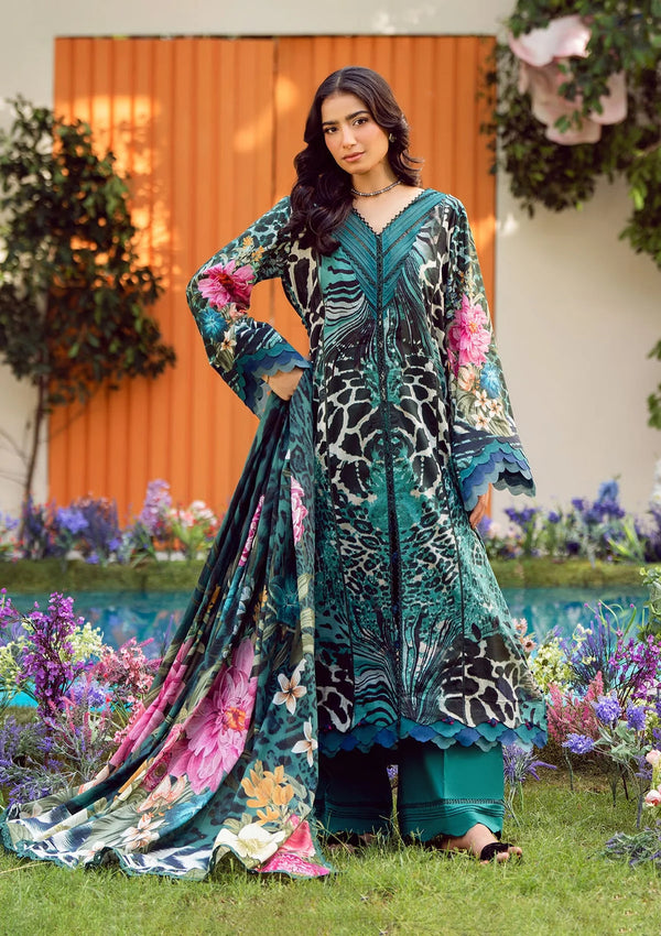 Elaf Premium | Prints 25 | EPS-4A SABLE LUXE - by - Libasekhas UK - Registered Vendor of : Elaf Premium - 100% Original Designer Dresss