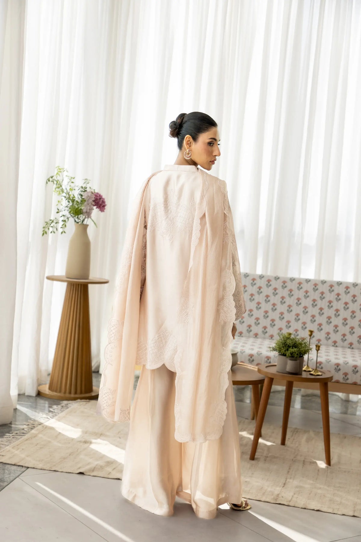 Wahaj M Khan | Sanam Luxe | Onion Pink Sanam JS - by Libasekhas UK - Registered Vendor of : Wahaj M Khan - 100% Original Designer Dress
