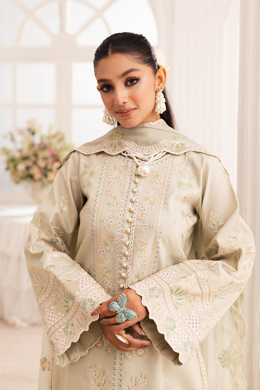 Maryum N Maria | Mira Luxury Lawn | ESMAT - FS50099 - by - Libasekhas UK - Registered Vendor of : Maryum N Maria - 100% Original Designer Dresss