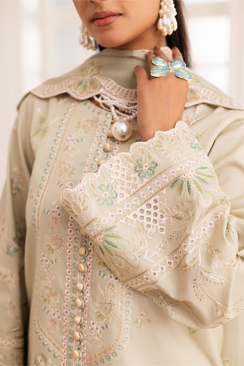 Maryum N Maria | Mira Luxury Lawn | ESMAT - FS50099 - by - Libasekhas UK - Registered Vendor of : Maryum N Maria - 100% Original Designer Dresss