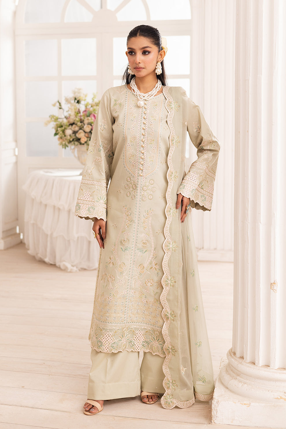 Maryum N Maria | Mira Luxury Lawn | ESMAT - FS50099 - by - Libasekhas UK - Registered Vendor of : Maryum N Maria - 100% Original Designer Dresss