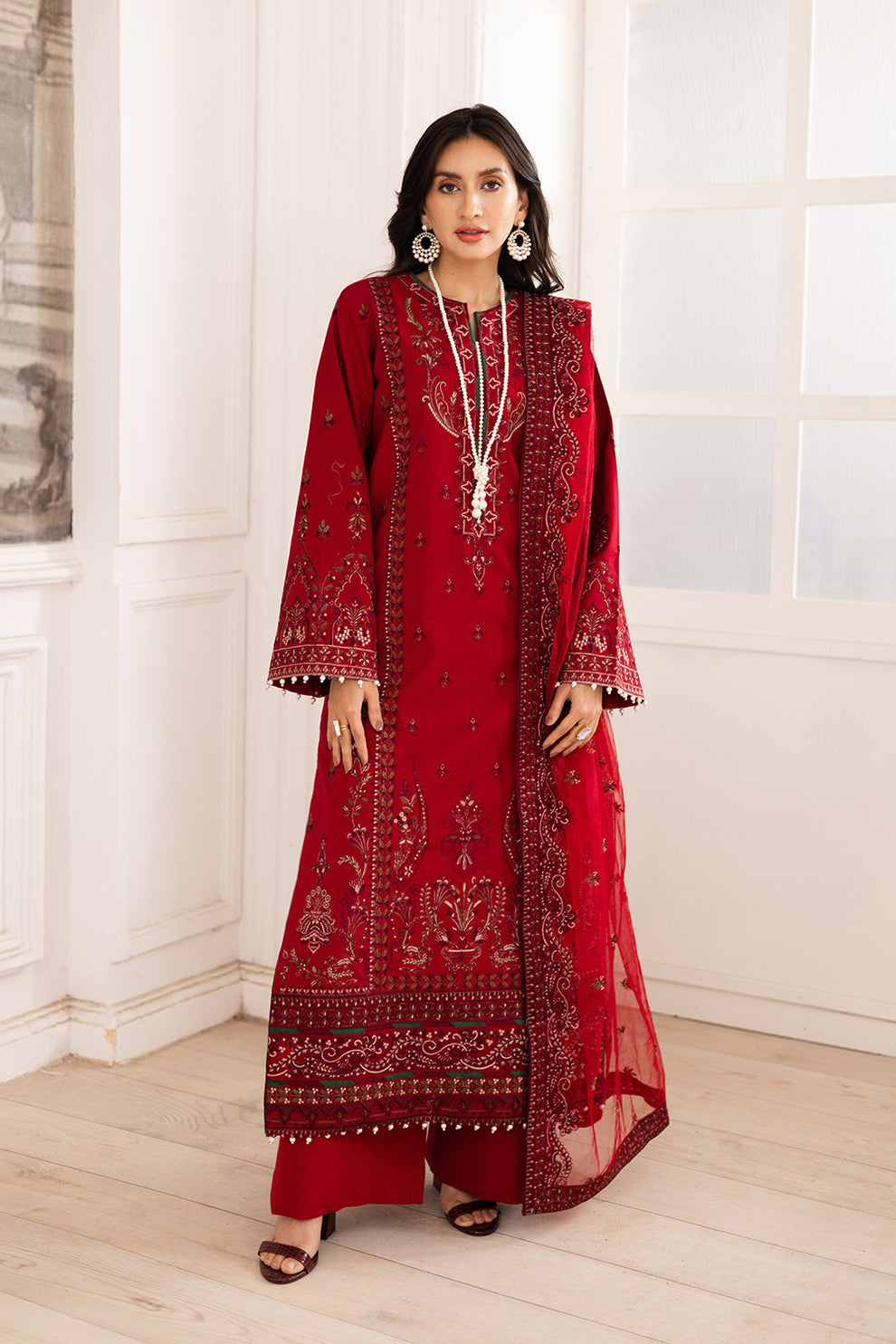 Maryum N Maria | Mira Luxury Lawn | GULMAR - FS50100 - by - Libasekhas UK - Registered Vendor of : Maryum N Maria - 100% Original Designer Dresss