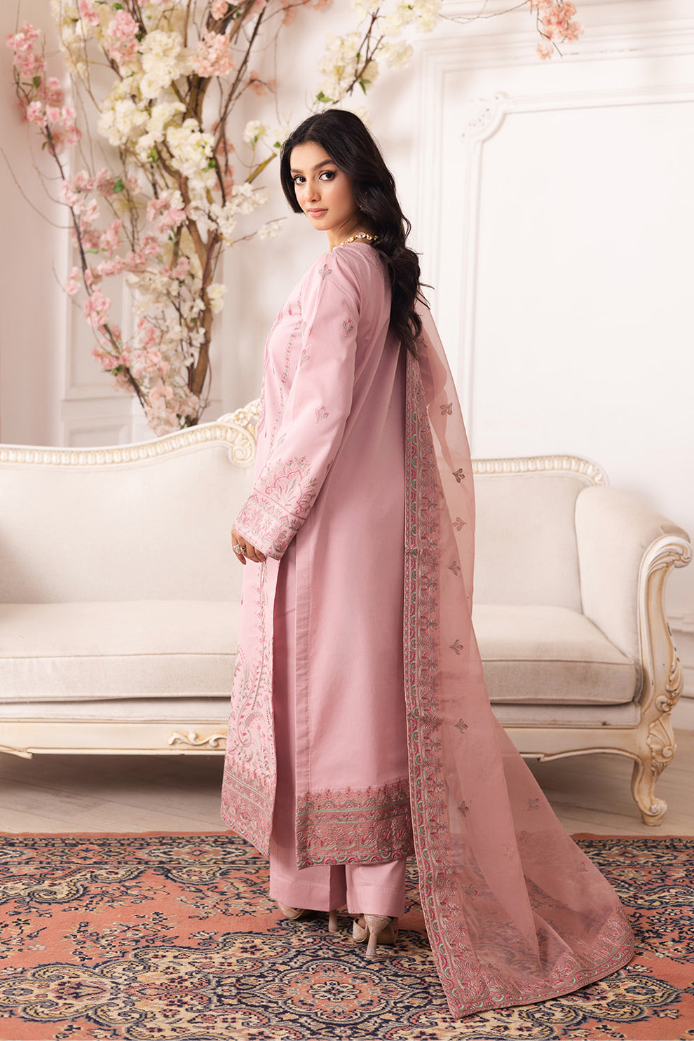 Maryum N Maria | Mira Luxury Lawn | MEHAR - FS50102 - by - Libasekhas UK - Registered Vendor of : Maryum N Maria - 100% Original Designer Dresss