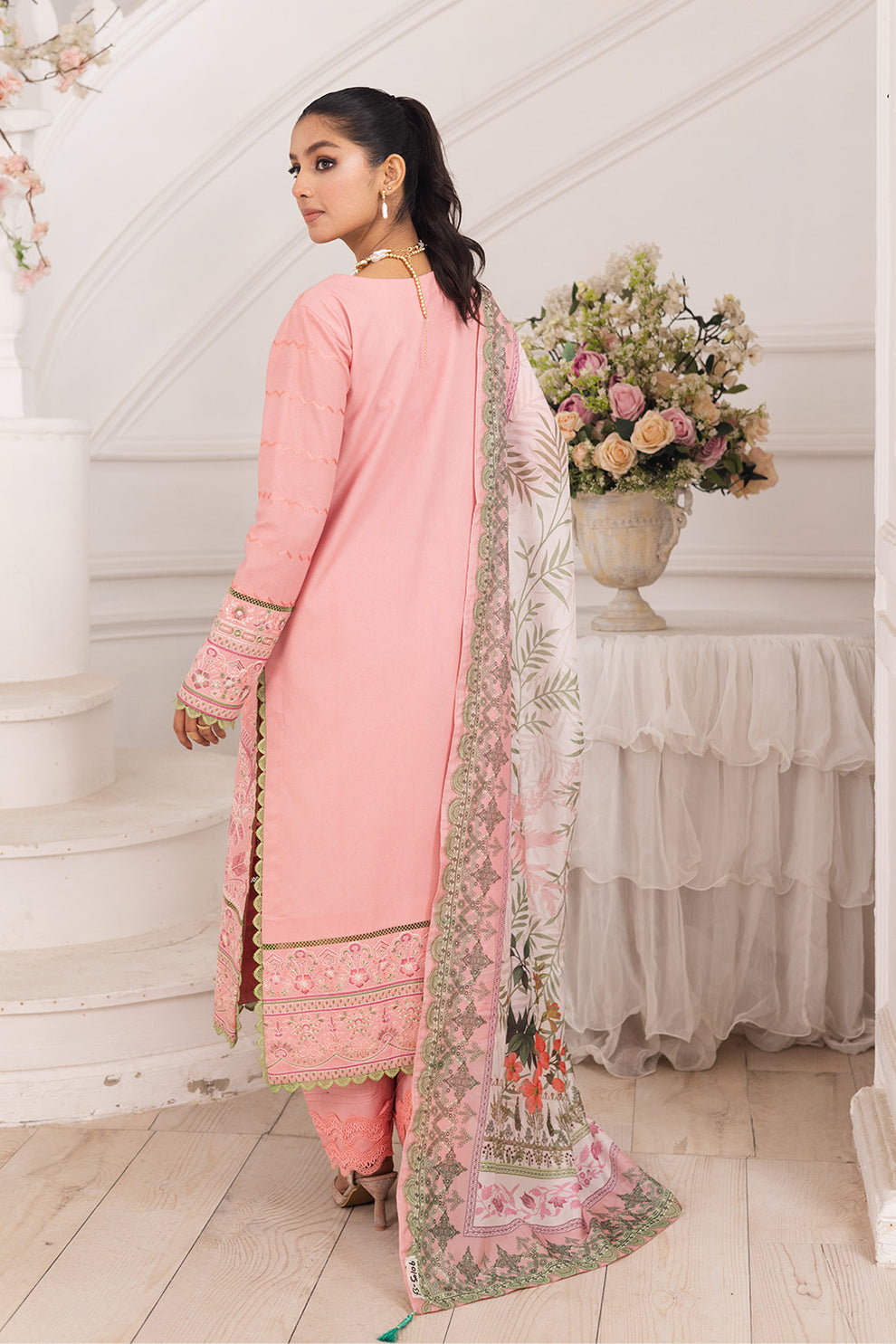 Maryum N Maria | Mira Luxury Lawn | MAHINE - FS50106 - by - Libasekhas UK - Registered Vendor of : Maryum N Maria - 100% Original Designer Dresss