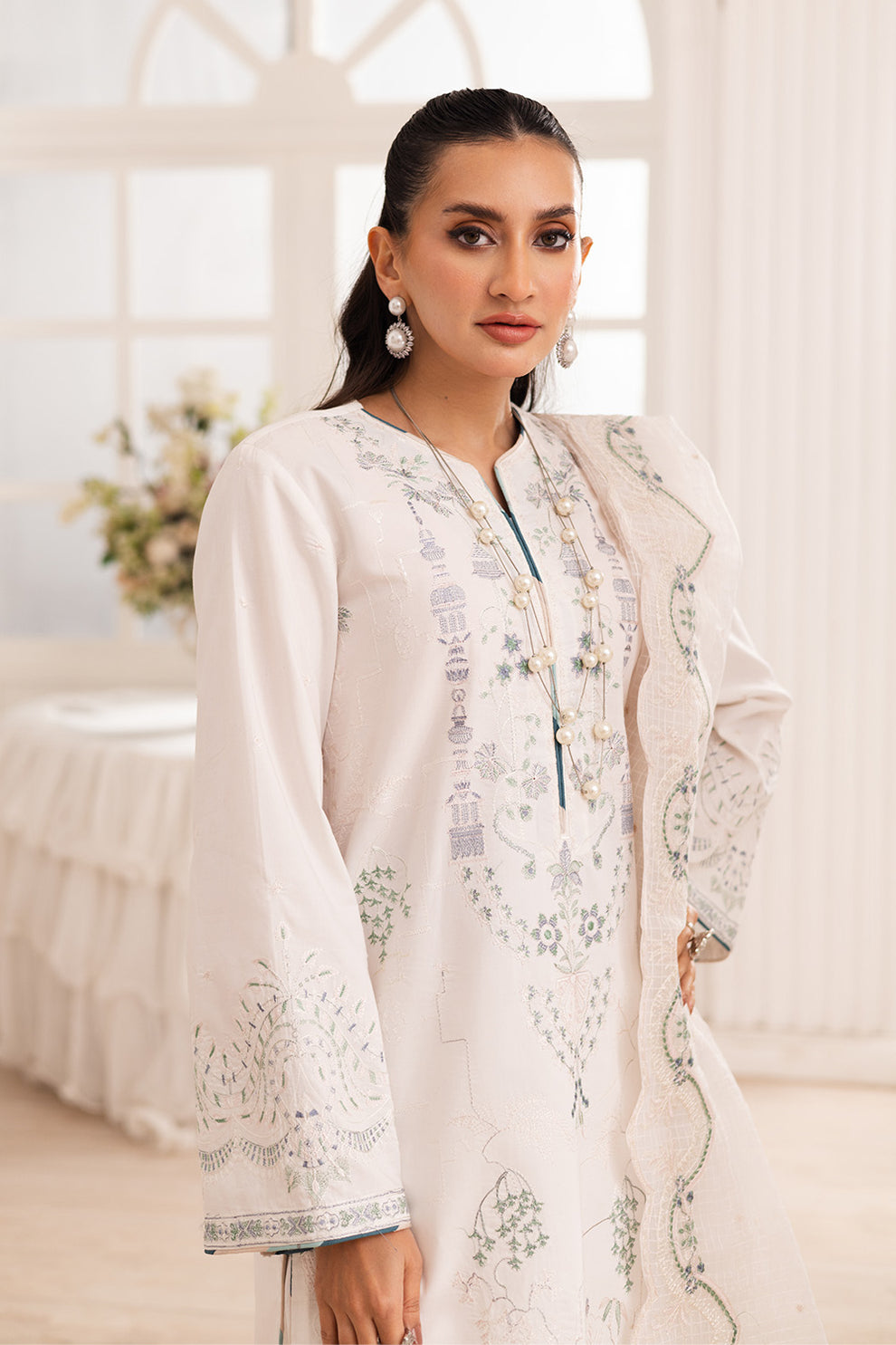 Maryum N Maria | Mira Luxury Lawn | MAIRA - FS50107 - by - Libasekhas UK - Registered Vendor of : Maryum N Maria - 100% Original Designer Dresss