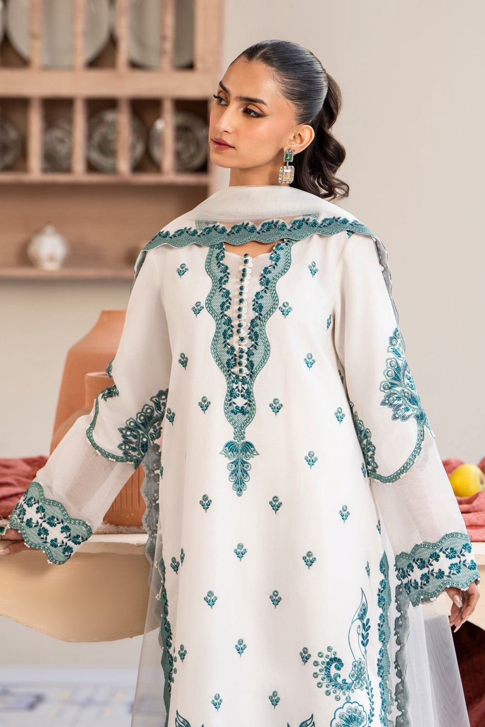 Maryum N Maria | Luxury Lawn 25 | ATOCHA - MS50107 - by - Libasekhas UK - Registered Vendor of : Maryum N Maria - 100% Original Designer Dresss