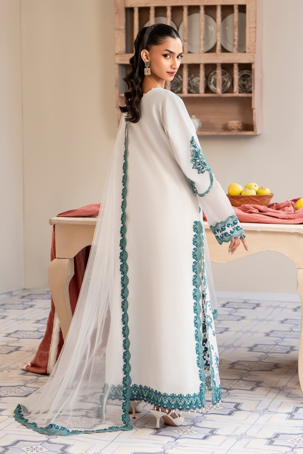 Maryum N Maria | Luxury Lawn 25 | ATOCHA - MS50107 - by - Libasekhas UK - Registered Vendor of : Maryum N Maria - 100% Original Designer Dresss