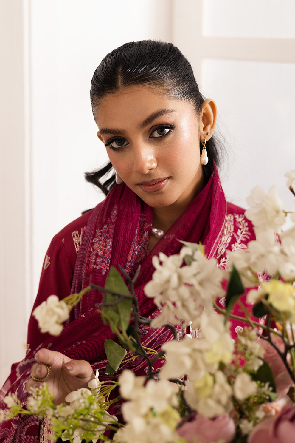 Maryum N Maria | Mira Luxury Lawn | NARGES - FS50108 - by - Libasekhas UK - Registered Vendor of : Maryum N Maria - 100% Original Designer Dresss