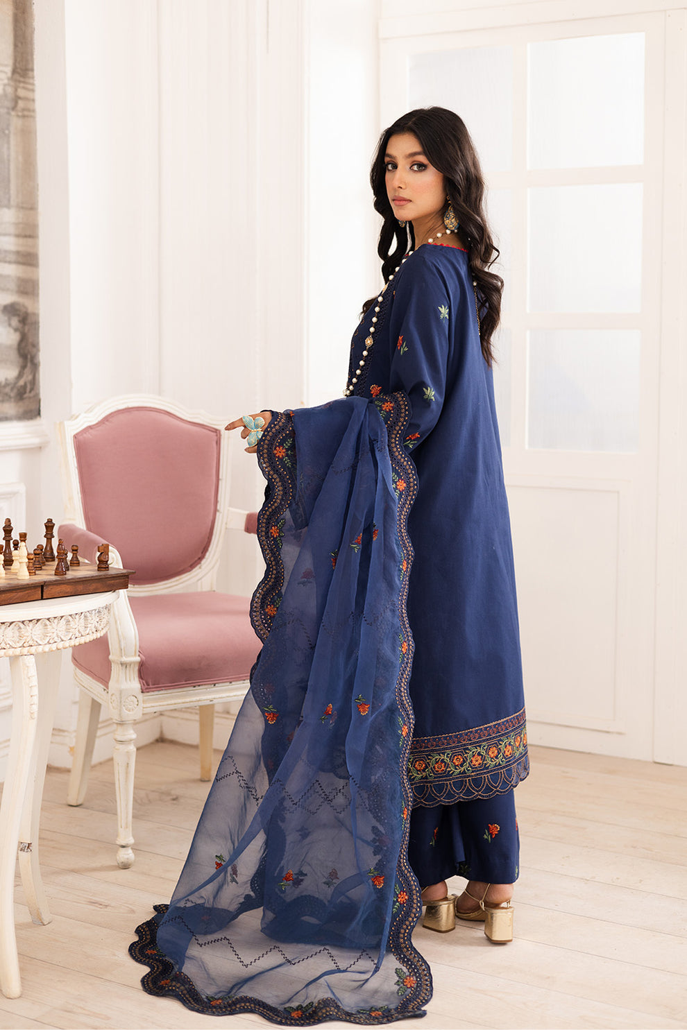 Maryum N Maria | Mira Luxury Lawn | PARESTOO - FS50109 - by - Libasekhas UK - Registered Vendor of : Maryum N Maria - 100% Original Designer Dresss