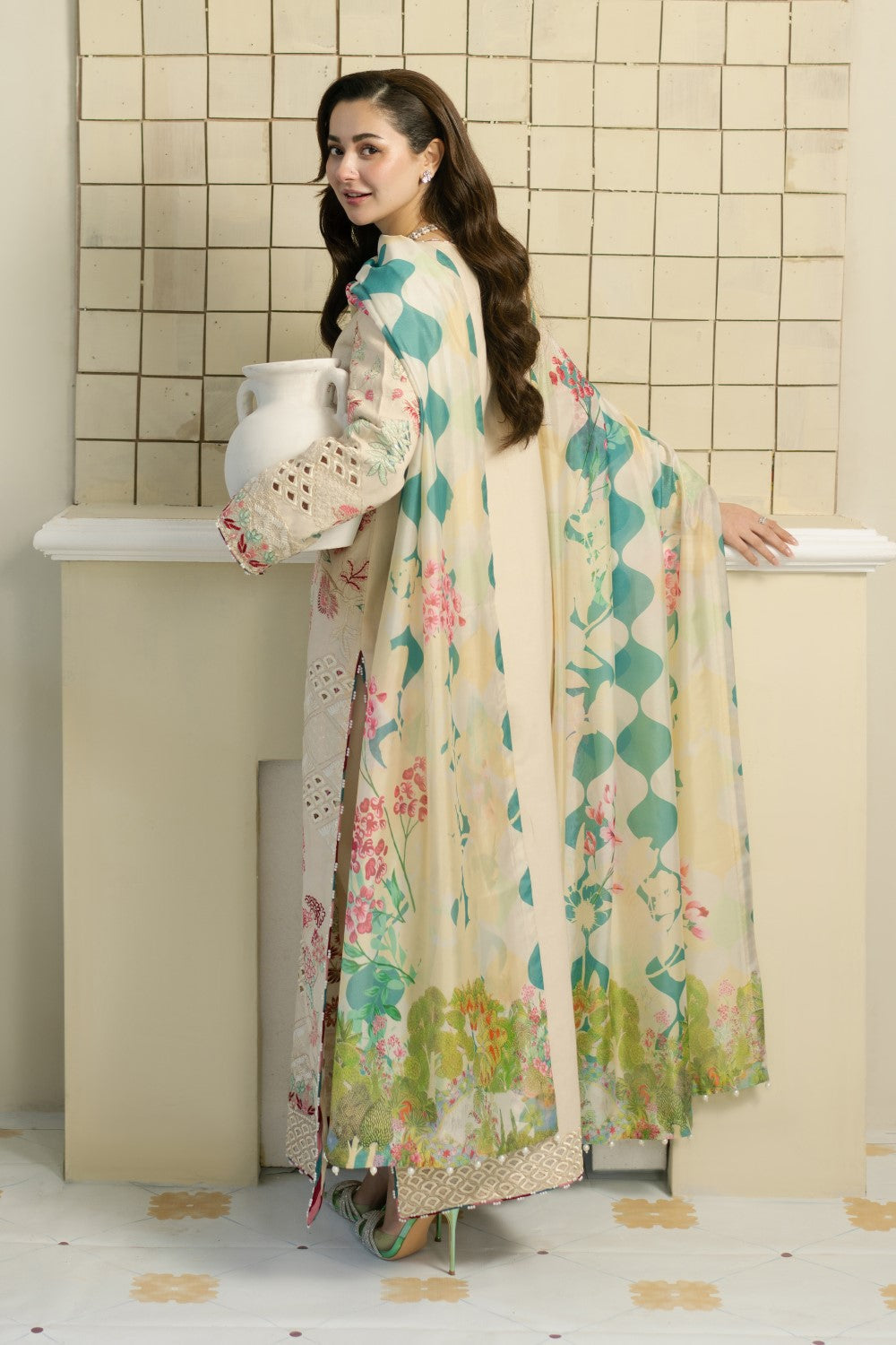 Maryum N Maria | Luxury Lawn 25 | AEISHA - MS50109 - by - Libasekhas UK - Registered Vendor of : Maryum N Maria - 100% Original Designer Dresss