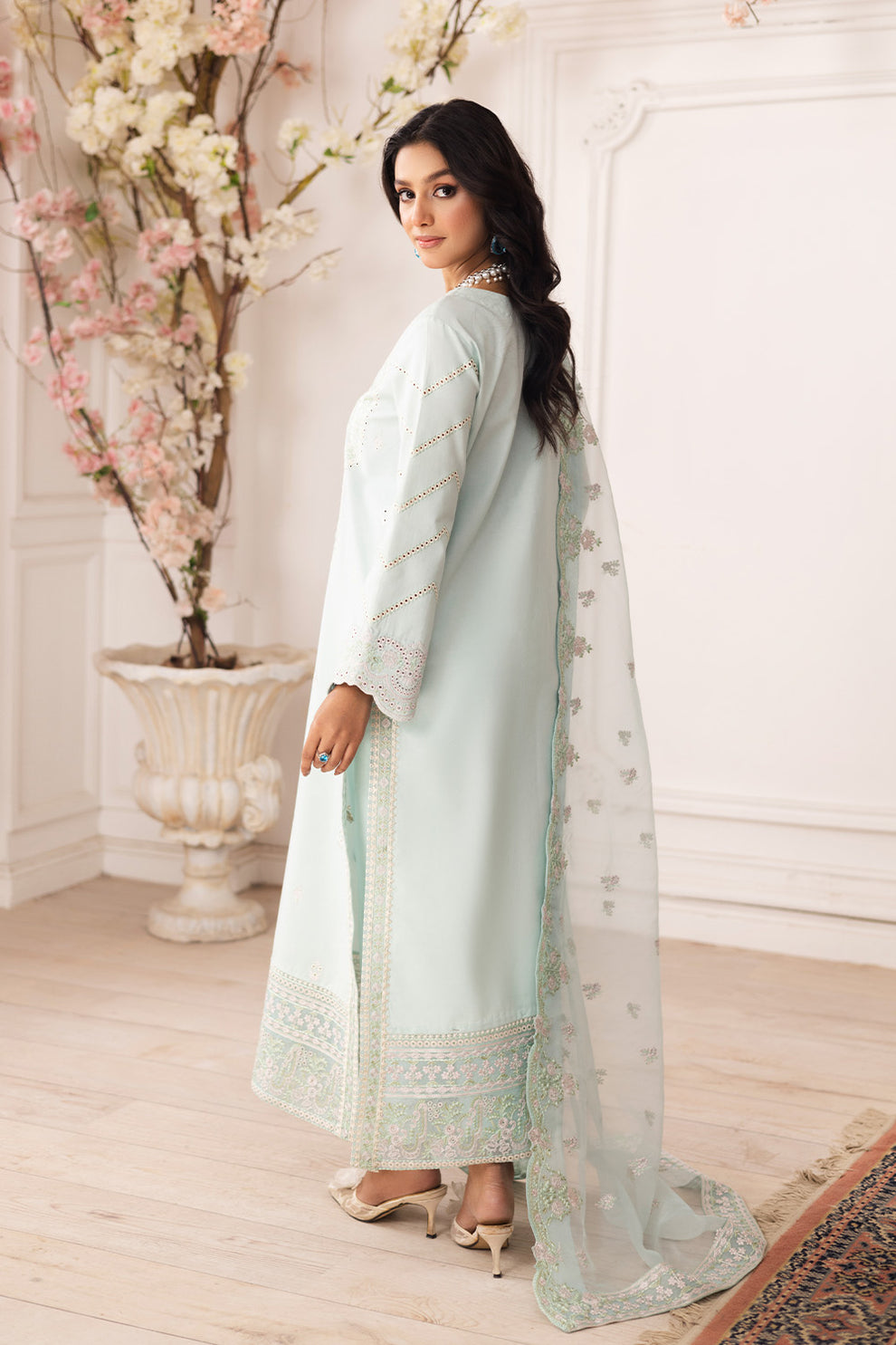 Maryum N Maria | Mira Luxury Lawn | ROBAB - FS50110 - by - Libasekhas UK - Registered Vendor of : Maryum N Maria - 100% Original Designer Dresss