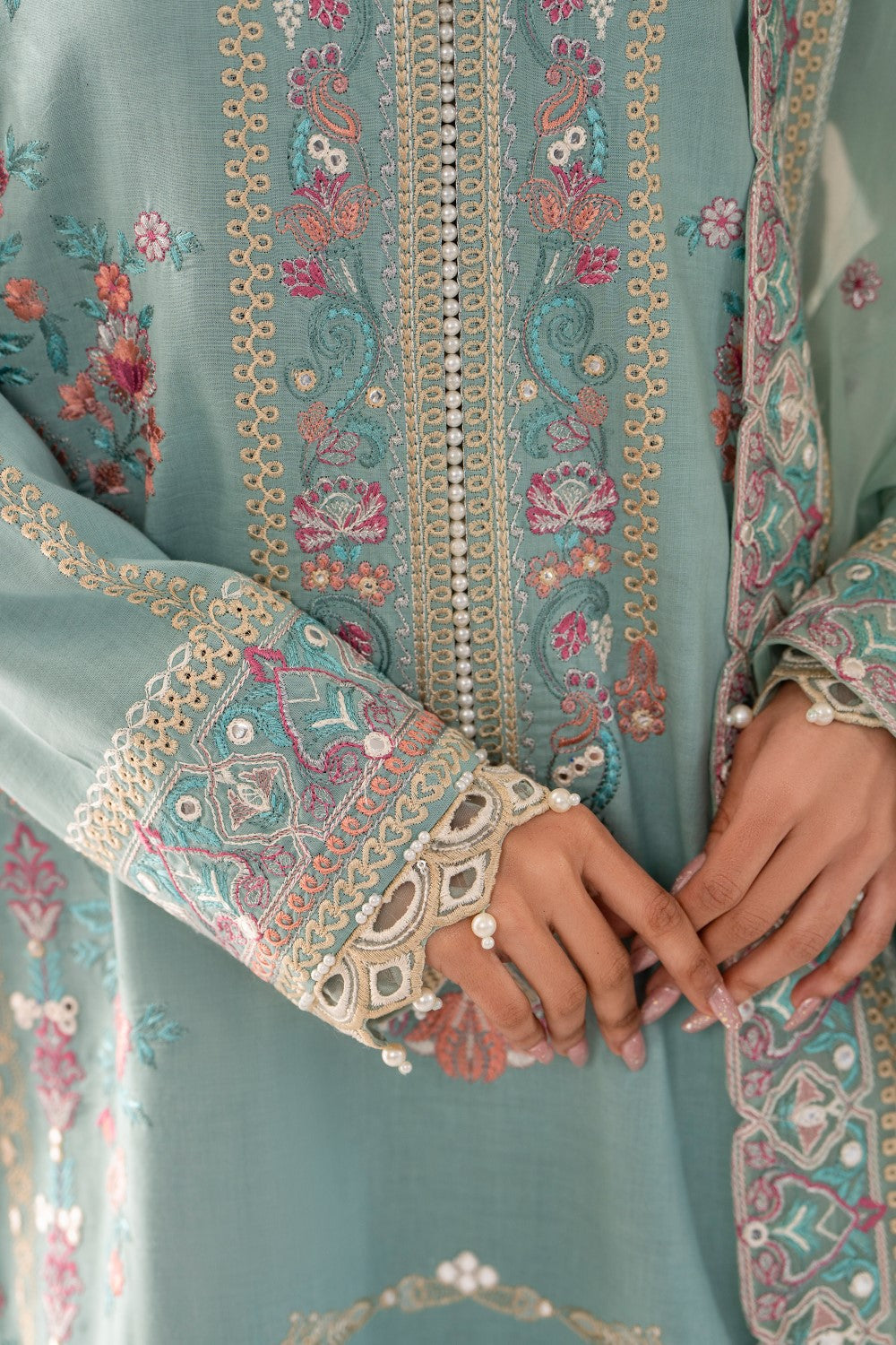 Maryum N Maria | Luxury Lawn 25 | AMANI - MS50110 - by - Libasekhas UK - Registered Vendor of : Maryum N Maria - 100% Original Designer Dresss
