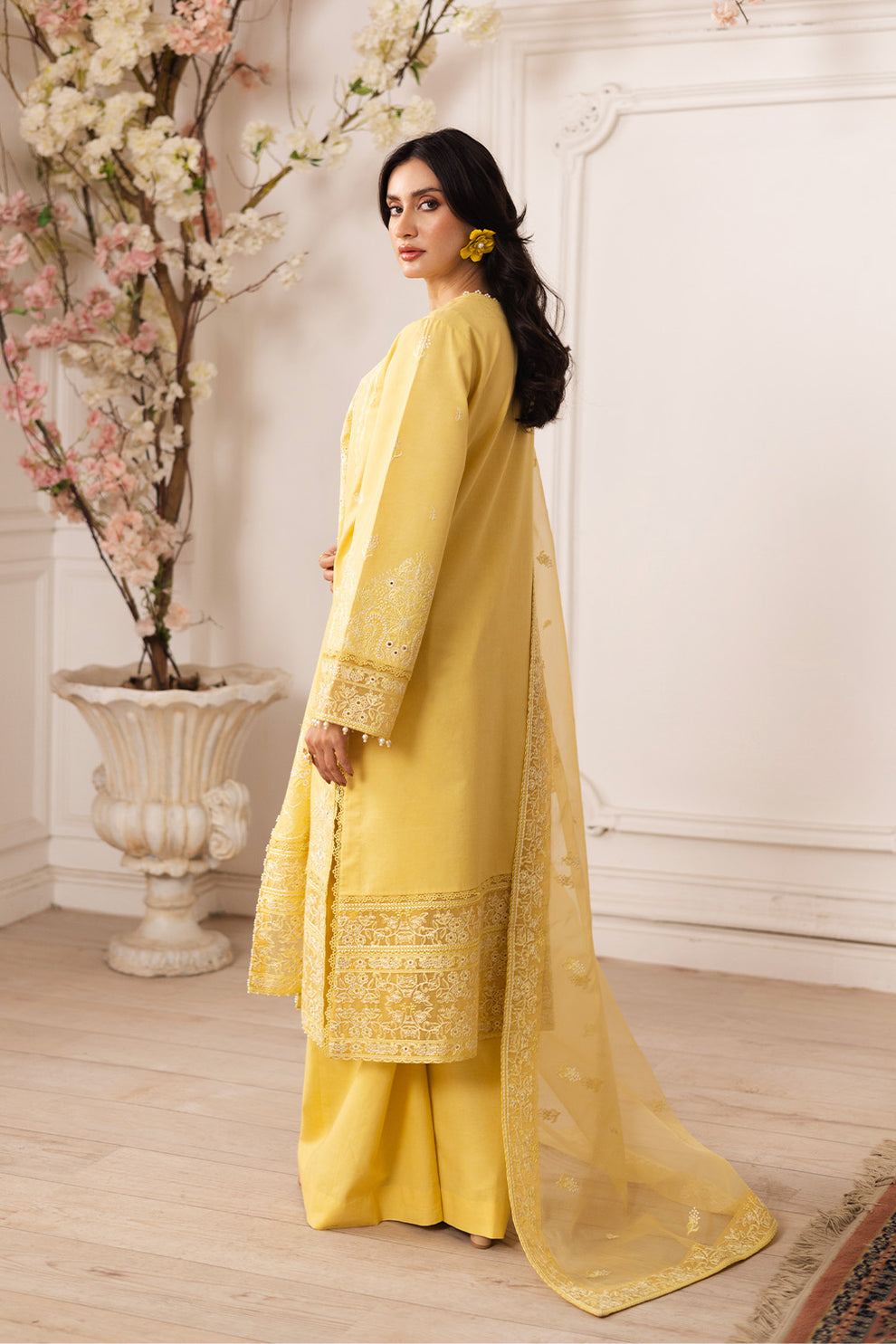 Maryum N Maria | Mira Luxury Lawn | MINA - FS50111 - by - Libasekhas UK - Registered Vendor of : Maryum N Maria - 100% Original Designer Dresss