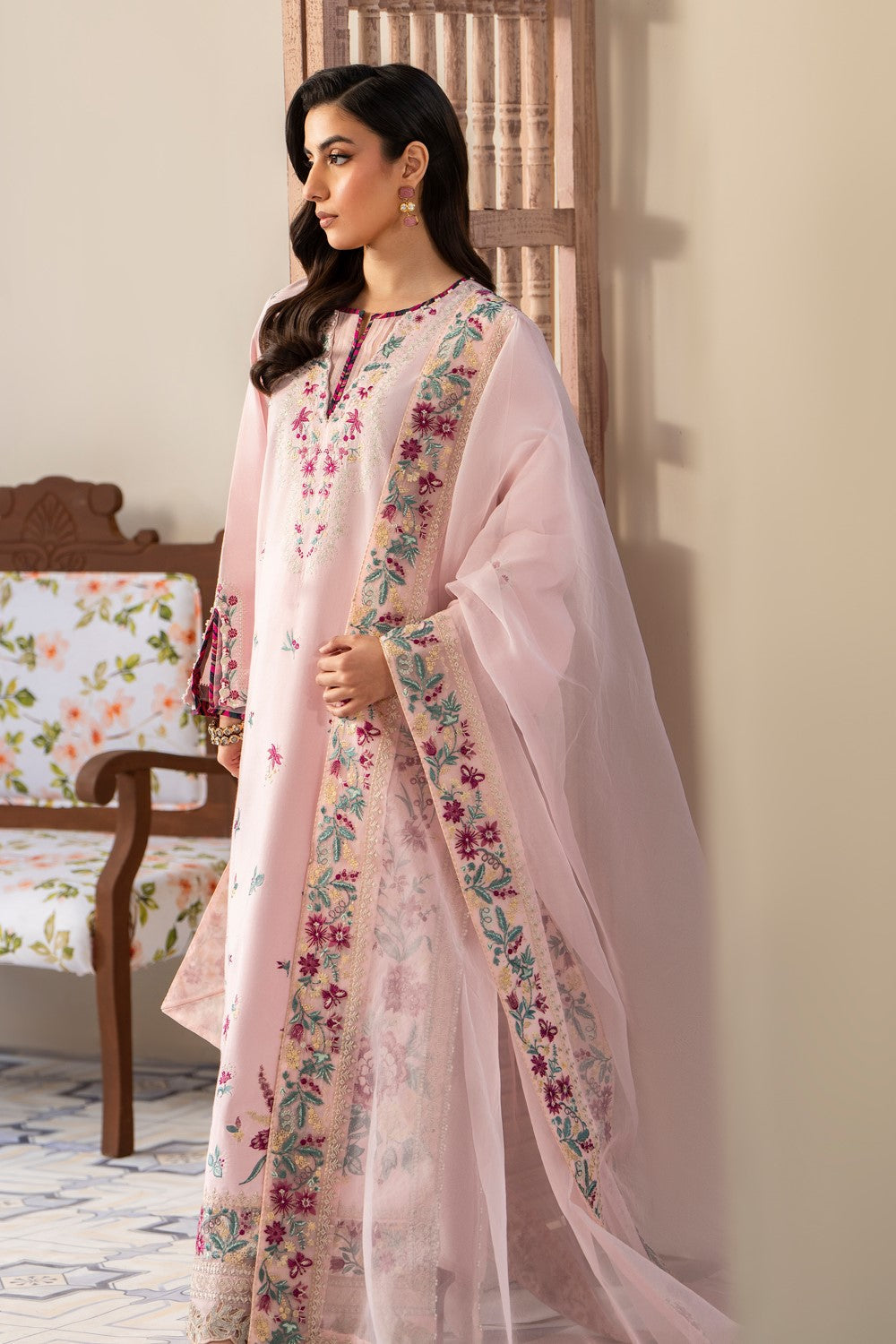 Maryum N Maria | Luxury Lawn 25 | ARNINA - MS50112 - by - Libasekhas UK - Registered Vendor of : Maryum N Maria - 100% Original Designer Dresss